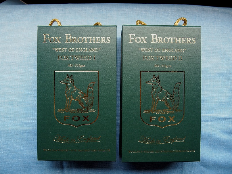 FOX BROTHERS FOX TWEED オーダースーツ　オーダージャケット