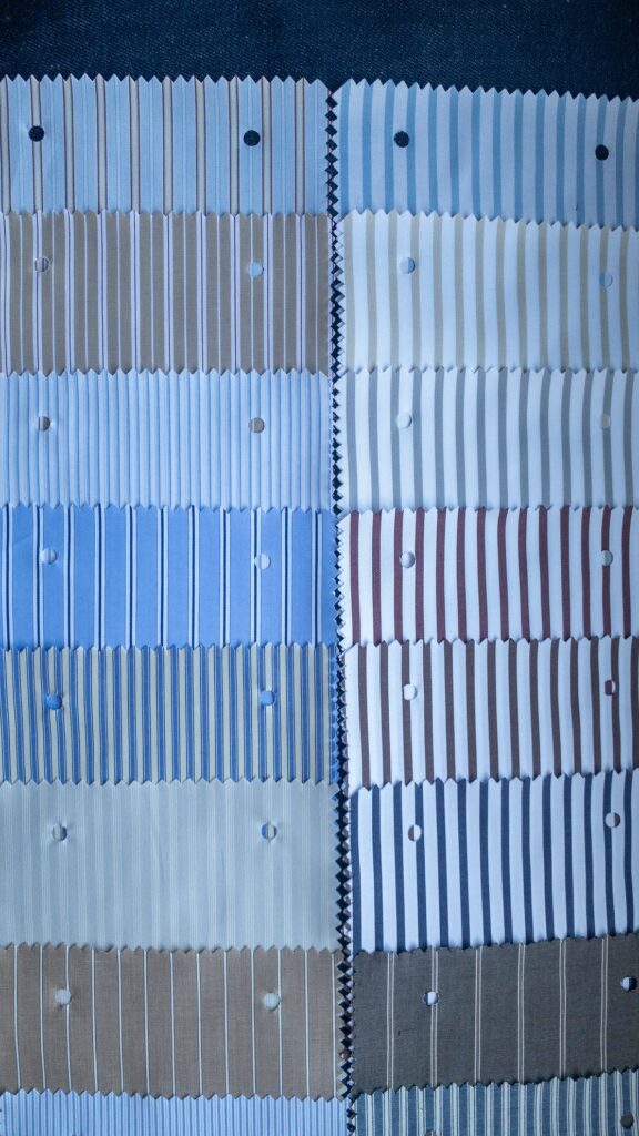 オーダーシャツ ストライプ