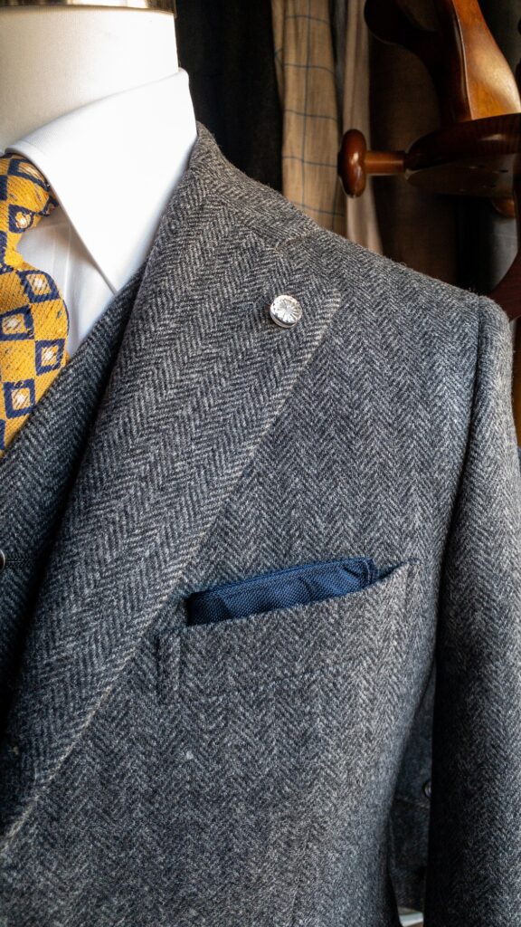 dada textile herringbone tweed