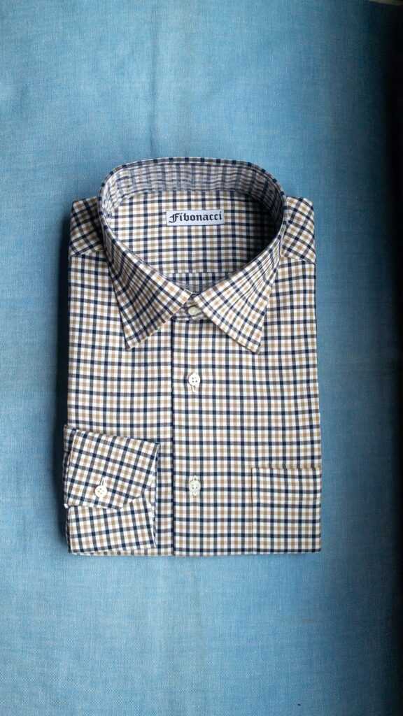 ブリキシアテックス チェック オーダーシャツ