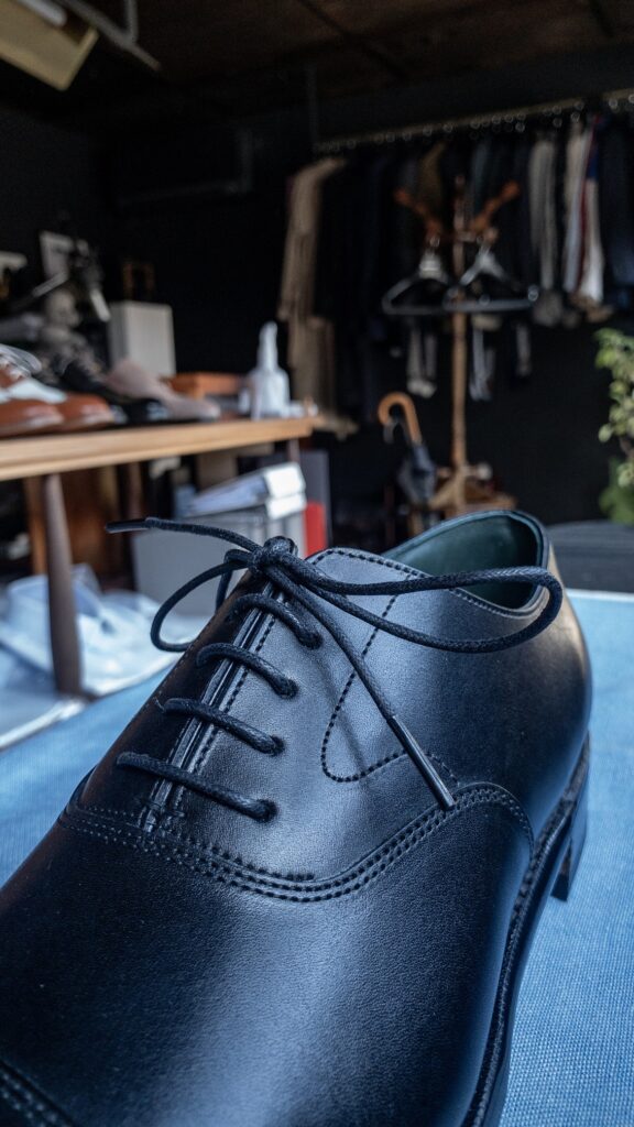 靴紐　パラレル