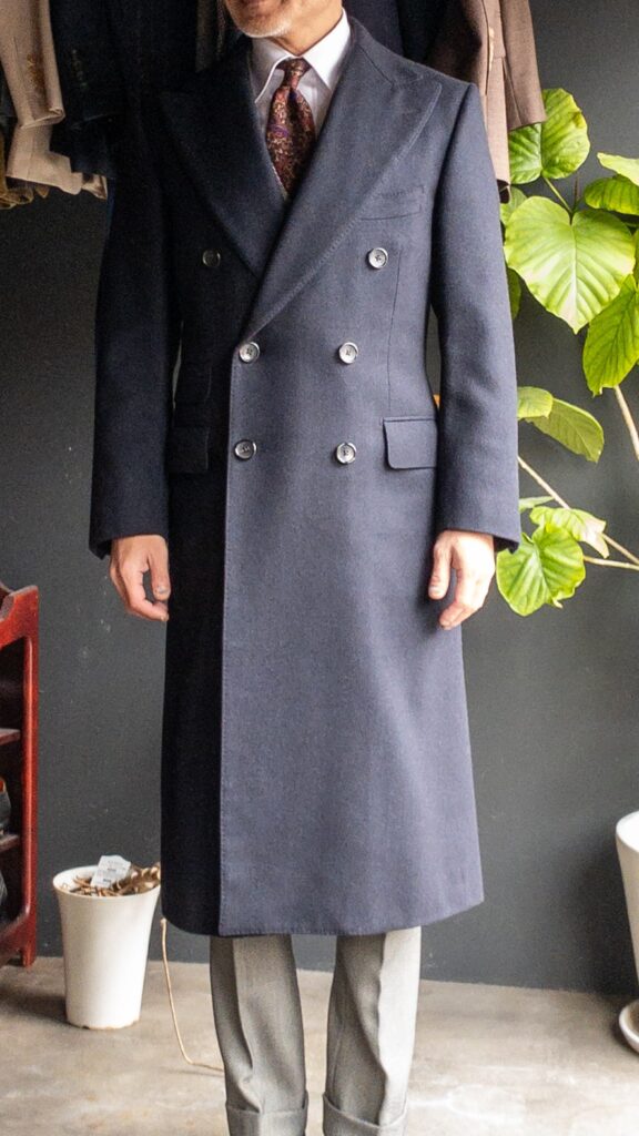 チェスターフィールドコート フォックスブラザーズ フランネル