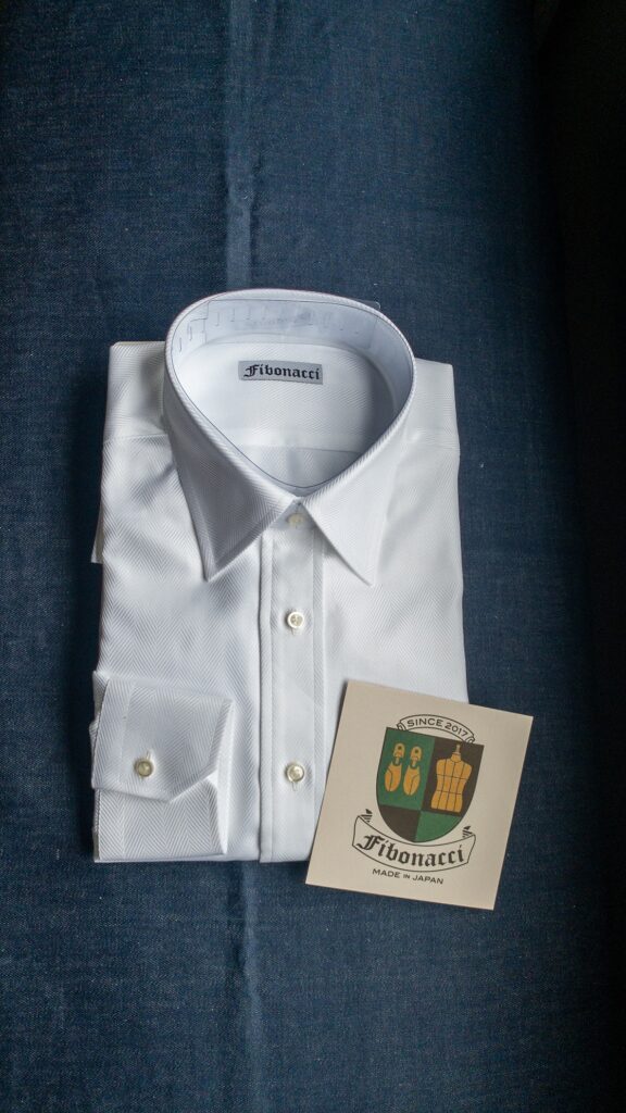 オーダーシャツ　杉綾