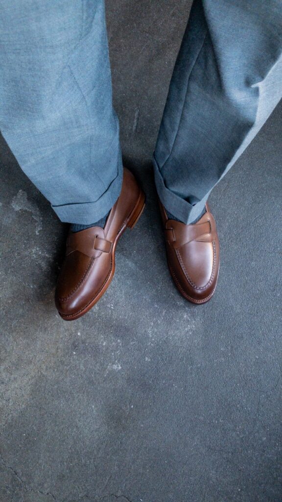 バタフライローファー　コーディネート