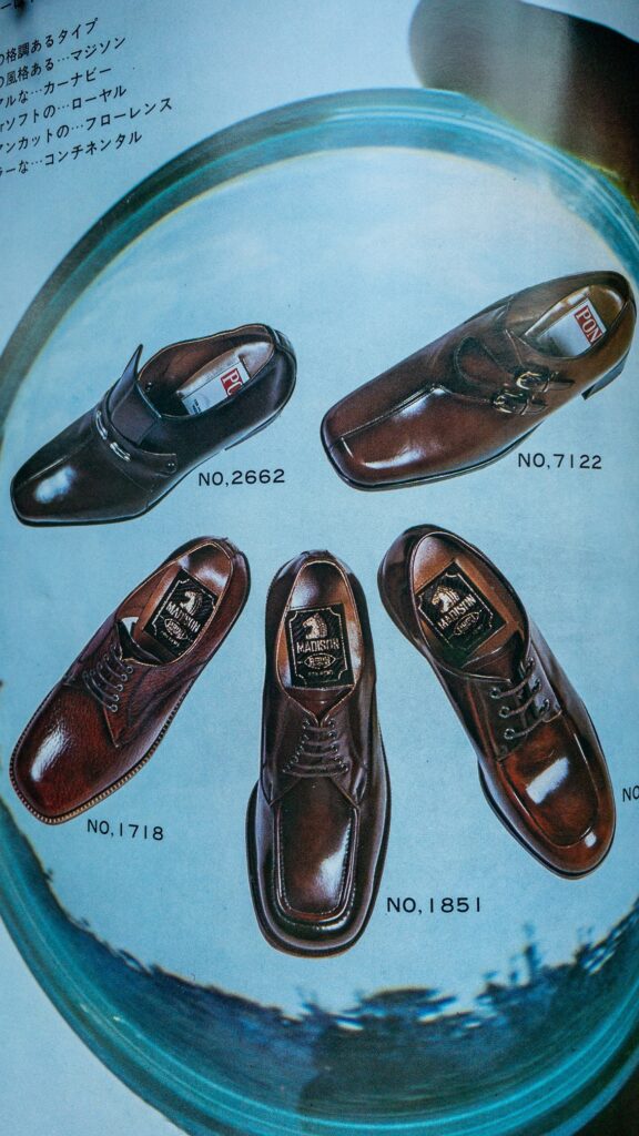 1970年 メンズクラブ スクエアトウ