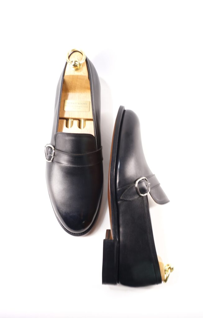MIYAGI KOGYO MBW No.307 Slip-on shoes with a strap