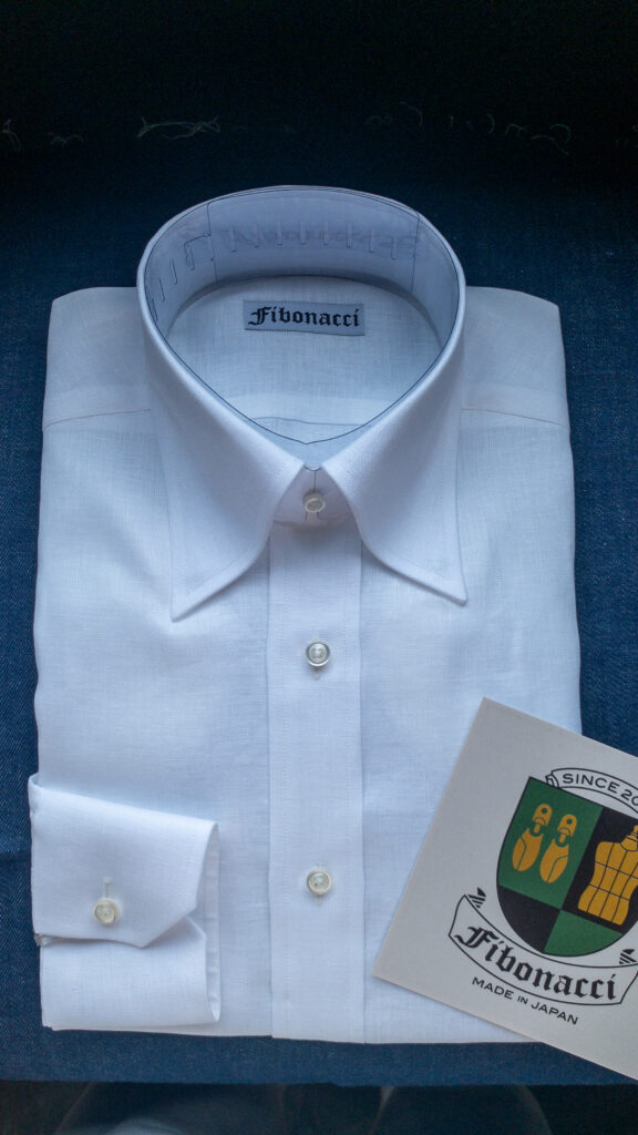 ロールドレギュラーカラーシャツ スナップダウン