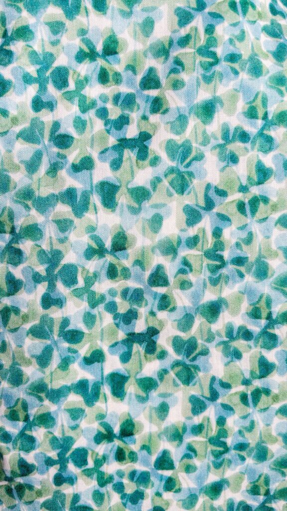 リバティプリント ラッキージョン クローバー