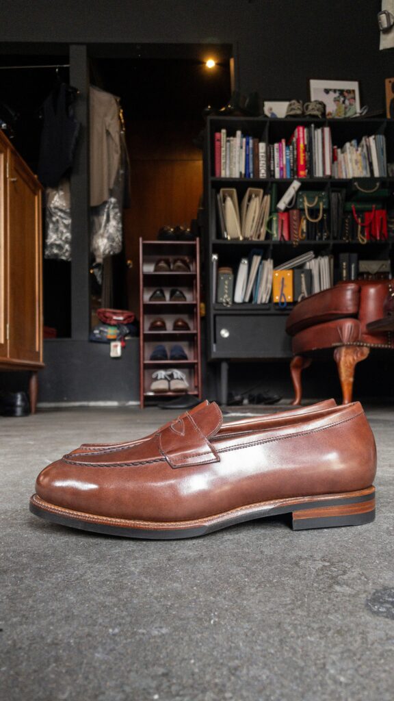 ローファーのオーダーシューズ グッドイヤーウェルテッド製法